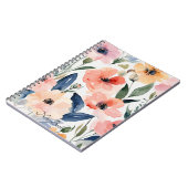 Notitieboek met bloementhema (Linkerzijde)