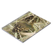 Notitieboek met bont bosvlinder (Linkerzijde)