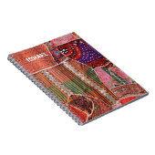 Notitieboek met bosbouw in Israël (Rechterzijde)