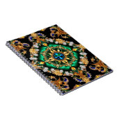 Notitieboek met Braziliaanse kleuren Abstract Desi (Rechterzijde)