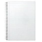 Notitieboek met brede regels (Voorkant)