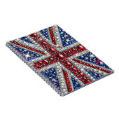 Notitieboek met Britse kleuren Abstract Design (Rechterzijde)