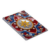 Notitieboek met Colombiaanse kleuren Abstract Desi (Rechterzijde)