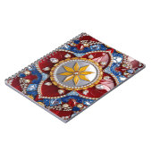 Notitieboek met Colombiaanse kleuren Abstract Desi (Linkerzijde)