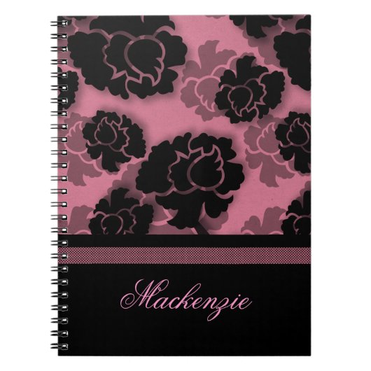 Notitieboek met de Floral Decadence van Grungy, Ro (Voorkant)