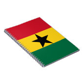 Notitieboek met de Ghanese vlag (Rechterzijde)