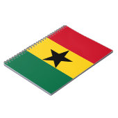 Notitieboek met de Ghanese vlag (Linkerzijde)