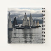 Notitieboek met de naam van de eigenaar voor verko (Achterkant)