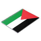Notitieboek met de Palestijnse vlag (Linkerzijde)
