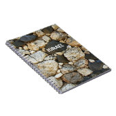 Notitieboek met de Stone Wall in Israël (Rechterzijde)