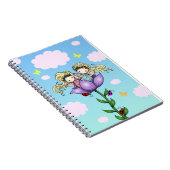 Notitieboek met de Twin Flower Fairies van Molly H (Rechterzijde)
