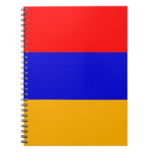 Notitieboek met de vlag van Armenië (Voorkant)