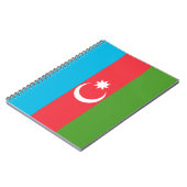 Notitieboek met de vlag van Azerbeidzjan (Linkerzijde)