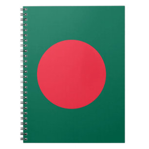 Notitieboek met de vlag van Bangladesh