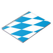 Notitieboek met de vlag van Beieren, Duitsland (Linkerzijde)