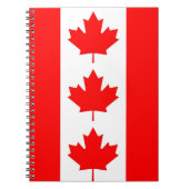 Notitieboek met de vlag van Canada (Voorkant)