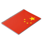 Notitieboek met de vlag van China (Linkerzijde)