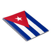 Notitieboek met de vlag van Cuba (Rechterzijde)