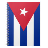 Notitieboek met de vlag van Cuba (Voorkant)