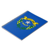 Notitieboek met de vlag van de staat Nevada (Linkerzijde)