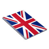 Notitieboek met de vlag van het Verenigd Koninkrij (Rechterzijde)