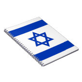 Notitieboek met de vlag van Israël (Rechterzijde)