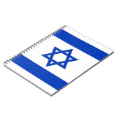 Notitieboek met de vlag van Israël (Linkerzijde)