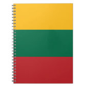 Notitieboek met de vlag van Litouwen (Voorkant)