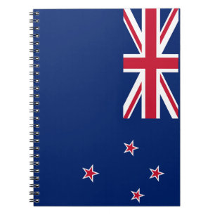 Notitieboek met de vlag van Nieuw-Zeeland