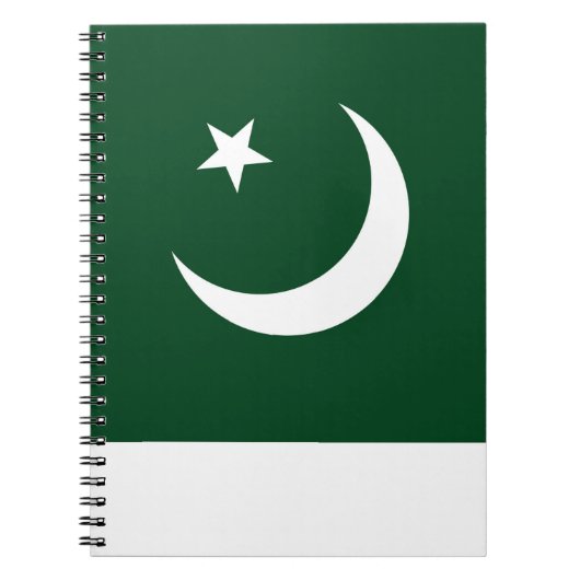 Notitieboek met de vlag van Pakistan (Voorkant)