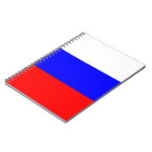 Notitieboek met de vlag van Rusland (Linkerzijde)