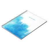 Notitieboek met "DON'T OVER THINK IT" statement. (Linkerzijde)