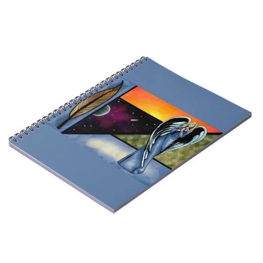 Notitieboek met een Angel (Linkerzijde)