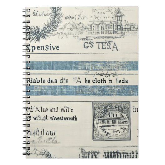 Notitieboek met een marien thema (Voorkant)