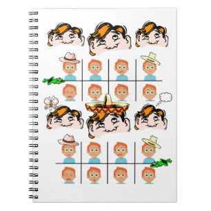 Notitieboek met expressies