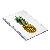 Notitieboek met foto-afdruk van ananas (Rechterzijde)