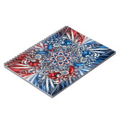 Notitieboek met Franse kleuren Abstract Design (Linkerzijde)