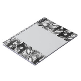 Notitieboek met "Gebrek aan blauw" artwork