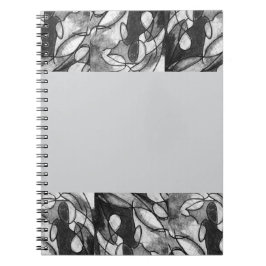 Notitieboek met "Gebrek aan blauw" artwork