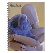Notitieboek met grote knuffel (Voorkant)