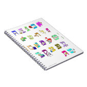 Notitieboek met Hebreeuwse Alfabet (Rechterzijde)