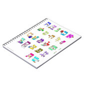 Notitieboek met Hebreeuwse Alfabet (Linkerzijde)