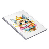 Notitieboek met ijs en kat (Rechterzijde)