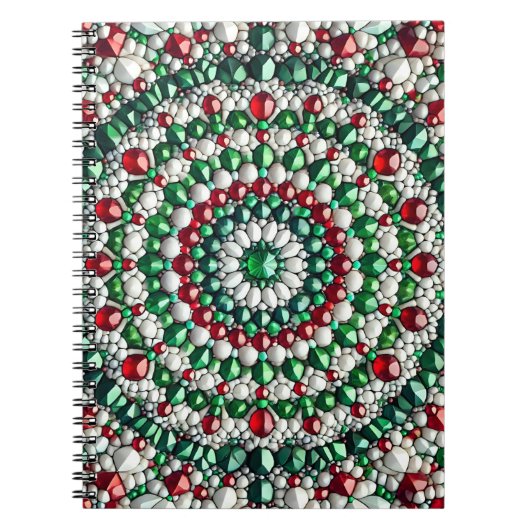 Notitieboek met Italiaanse kleuren Abstract Design (Voorkant)