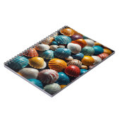 Notitieboek met kleurrijk Seashell Design (Linkerzijde)