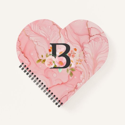 Notitieboek met letter B (Voorkant)
