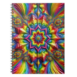 Notitieboek met LGBTQ kleuren Abstract Design