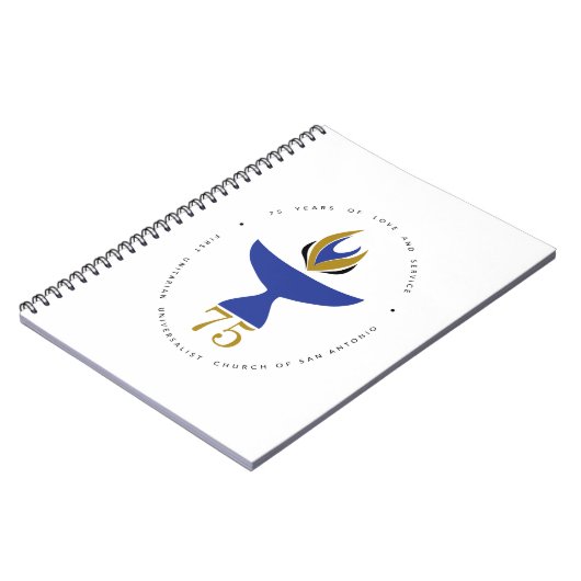 Notitieboek met Logo (Linkerzijde)