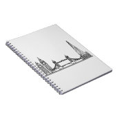 Notitieboek met London Landmark Sketch – Classic L (Rechterzijde)