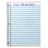 Notitieboek met losse leder (Voorkant)